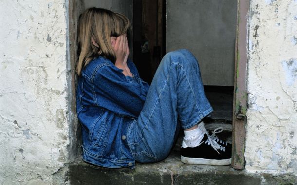 girl crying